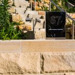 Rockface and Boasted Sandstone